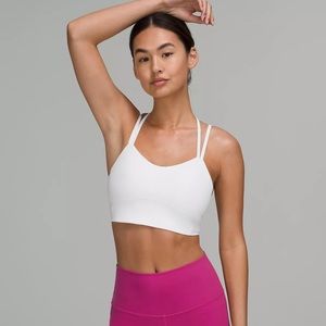 Like A Cloud Ribbed Longline Bra SIZE 12